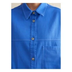 Bellerose Link Overshirt - Women’s Collection | Blue -A.P.C. Store unnamed file 446