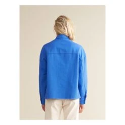 Bellerose Link Overshirt - Women’s Collection | Blue -A.P.C. Store unnamed file 447