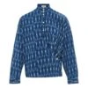 Ikat Shirt | Indigo Blue