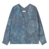 Momoni Tiara Tie-Dye Light Chambray Shirt | Blue -A.P.C. Store unnamed file 455
