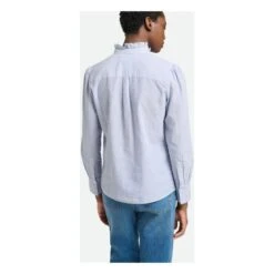 Vanessa Bruno Nicolas Striped Shirt | Blue -A.P.C. Store unnamed file 478