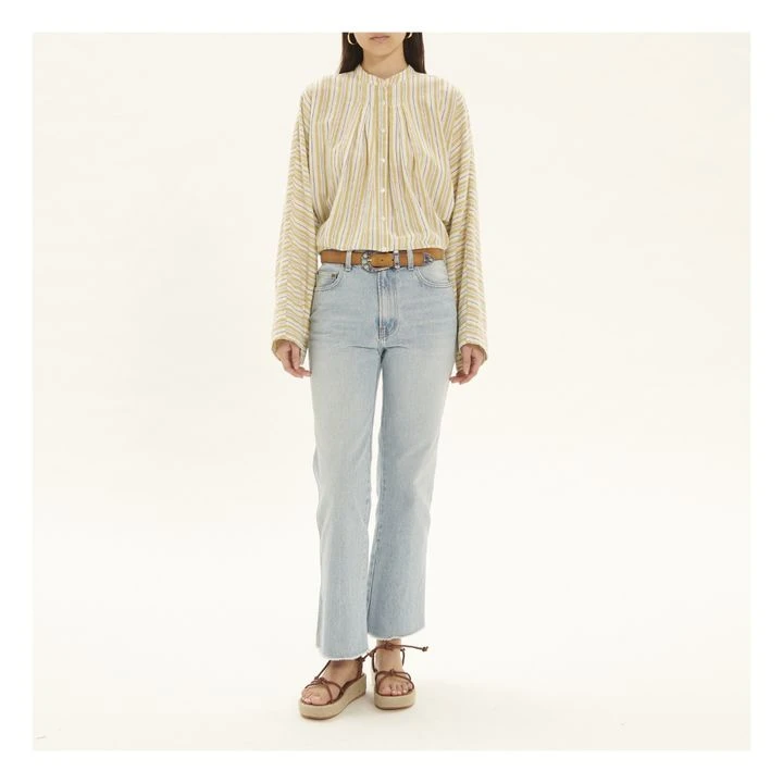 Iron Striped Shirt | Yellow 4 Iron Striped Shirt | Yellow - Image 2