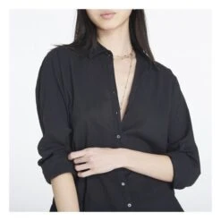 Beau Cotton Poplin Shirt | Black -A.P.C. Store unnamed file 494