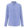 Scout Cotton Muslin Shirt | Storm Blue