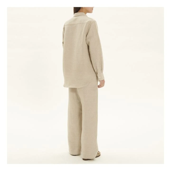 Ole Linen Shirt | Ecru 5 Ole Linen Shirt | Ecru - Image 3