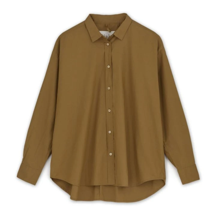 Organic Cotton Poplin Shirt | Cannelle 3 Organic Cotton Poplin Shirt | Cannelle