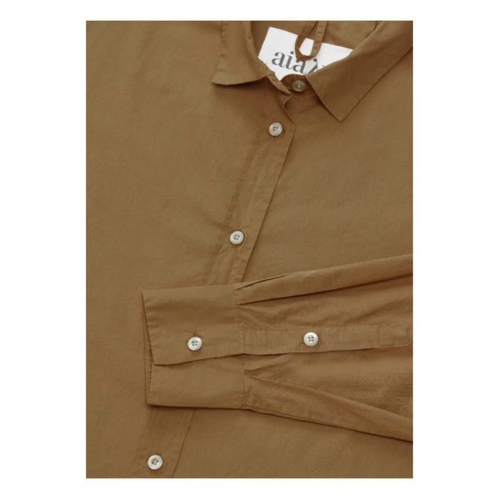 Organic Cotton Poplin Shirt | Cannelle 5 Organic Cotton Poplin Shirt | Cannelle - Image 3