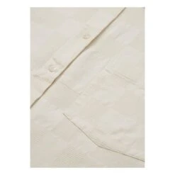 Lala Textured Organic Cotton Check Shirt | Ecru 5 Lala Textured Organic Cotton Check Shirt | Ecru -A.P.C. Store unnamed file 562