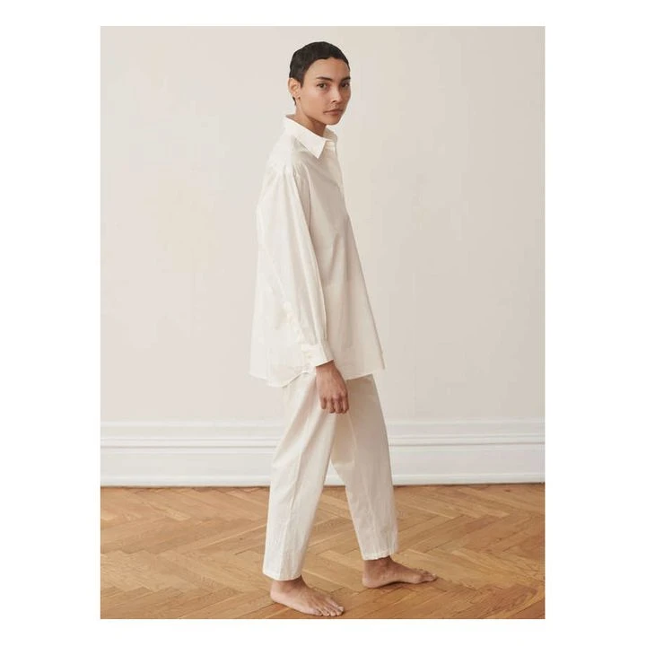 Edgar Organic Cotton Shirt | Ecru 5 Edgar Organic Cotton Shirt | Ecru - Image 3