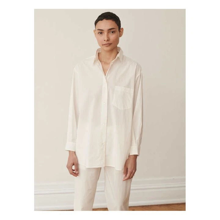 Edgar Organic Cotton Shirt | Ecru 6 Edgar Organic Cotton Shirt | Ecru - Image 4