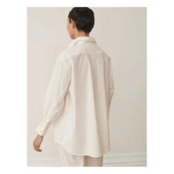 Edgar Organic Cotton Shirt | Ecru 15 Edgar Organic Cotton Shirt | Ecru -A.P.C. Store unnamed file 579