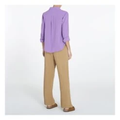 Scout Cotton Muslin Shirt | Purple -A.P.C. Store unnamed file 585