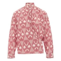 Ikat Shirt | Pink