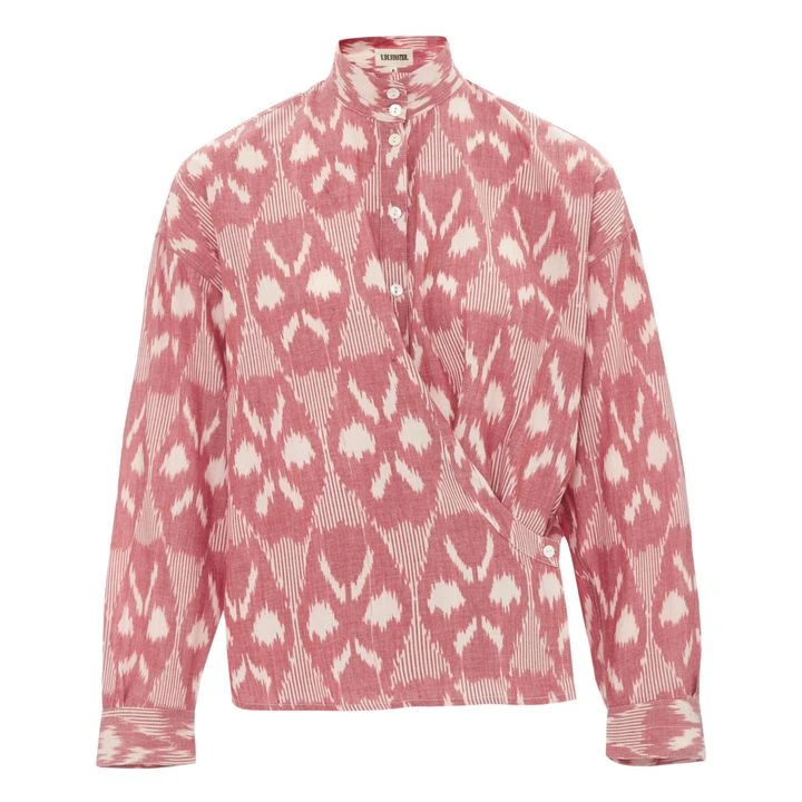 Ikat Shirt | Pink 3 Ikat Shirt | Pink