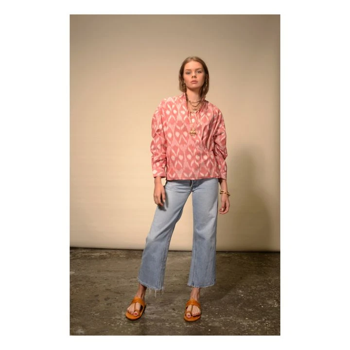 Ikat Shirt | Pink 4 Ikat Shirt | Pink - Image 2