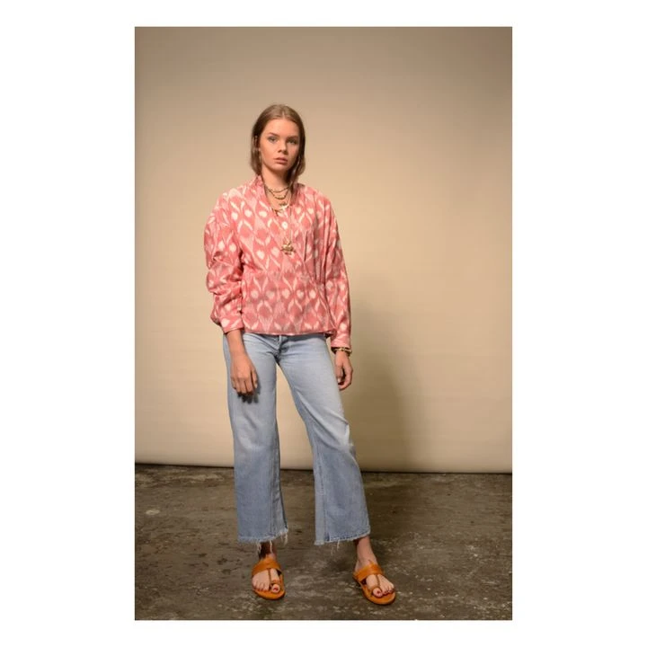 Ikat Shirt | Pink 7 Ikat Shirt | Pink - Image 5