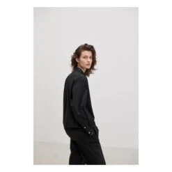 Edgar Organic Cotton Poplin Shirt | Black -A.P.C. Store unnamed file 605