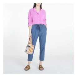 Finley Cotton Muslin Shirt | Pink -A.P.C. Store unnamed file 614