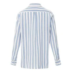 Beau Stripe Shirt | Blue -A.P.C. Store unnamed file 619