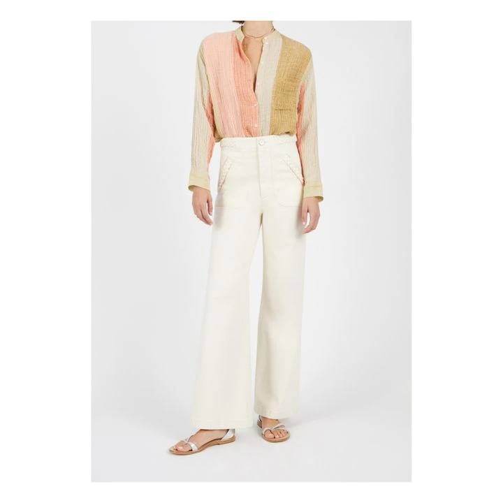 Masscob Bruna Linen Shirt | Coral 3 Masscob Bruna Linen Shirt | Coral - Image 2