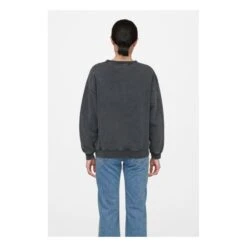 ANINE BING Tiger Organic Cotton Sweatshirt | Black -A.P.C. Store unnamed file 691