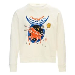 MOTHER The Square Sweatshirt | Ecru