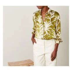 Hartford Charlot Printed Shirt | Khaki -A.P.C. Store unnamed file 70