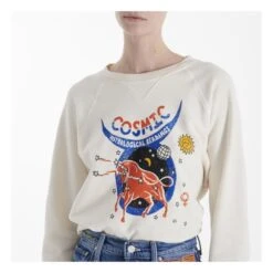 MOTHER The Square Sweatshirt | Ecru -A.P.C. Store unnamed file 700