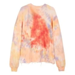 Anacapa Tie And Dye Organic Cotton Sweatshirt | Peach -A.P.C. Store unnamed file 735