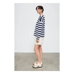 Breton Organic Cotton Shawl Neck Sweatshirt | Navy Blue 14 Breton Organic Cotton Shawl Neck Sweatshirt | Navy Blue -A.P.C. Store unnamed file 751