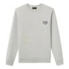 A.P.C. Skye Organic Cotton Sweatshirt | Heather White -A.P.C. Store unnamed file 755