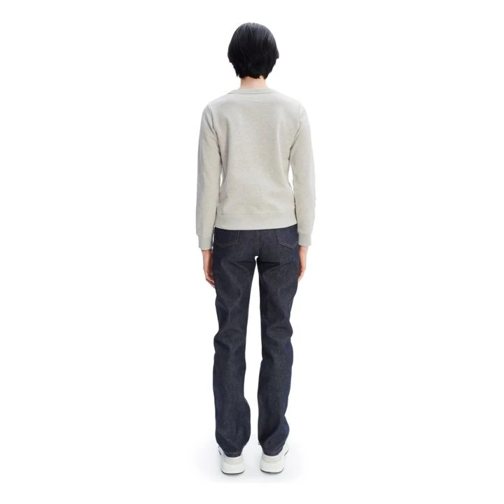 A.P.C. Skye Organic Cotton Sweatshirt | Heather White 6 A.P.C. Skye Organic Cotton Sweatshirt | Heather White - Image 4