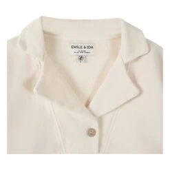 Organic Cotton Sweatshirt With Sailor Collar - Women’s Collection | Ecru 5 Organic Cotton Sweatshirt With Sailor Collar - Women’s Collection | Ecru -A.P.C. Store unnamed file 772