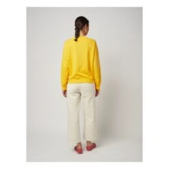 Bobo Choses Living In A Shell Organic Cotton Sweatshirt | Yellow -A.P.C. Store unnamed file 783