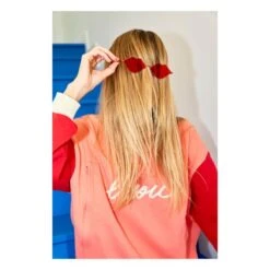 Bisou X Mathilde Cabanas Nursing Sweater | Pink -A.P.C. Store unnamed file 808