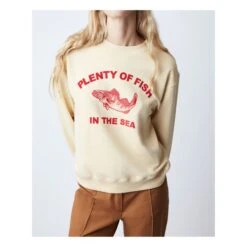 Louis Fish Organic Cotton Sweatshirt | Pale Yellow 11 Louis Fish Organic Cotton Sweatshirt | Pale Yellow -A.P.C. Store unnamed file 814