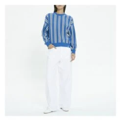 Sunny Striped Sweater | Indigo Blue -A.P.C. Store unnamed file 827