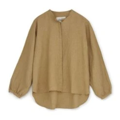 Bibi Linen Shirt | Camel