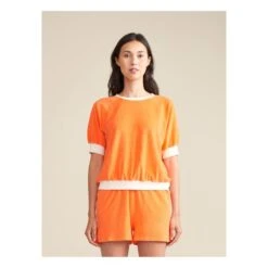 Bellerose Chila Terry Sweater - Women’s Collection | Orange -A.P.C. Store unnamed file 833