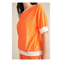 Bellerose Chila Terry Sweater - Women’s Collection | Orange -A.P.C. Store unnamed file 835
