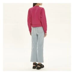 Isoli Ganni Rock Organic Cotton Sweatshirt | Fuchsia 9 Isoli Ganni Rock Organic Cotton Sweatshirt | Fuchsia -A.P.C. Store unnamed file 843