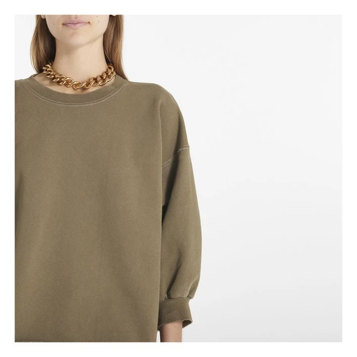 Fond Sweatshirt | Olive Green 6 Fond Sweatshirt | Olive Green - Image 4
