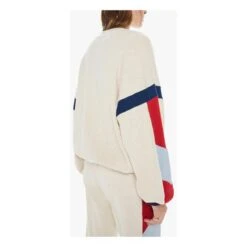 MOTHER The Loosen Up Crop Sweatshirt | Cream -A.P.C. Store unnamed file 884