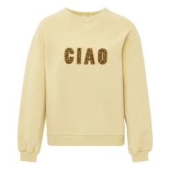 Marine Organic Cotton Sweatshirt - Women’s Collection | Cream