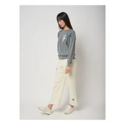 Bobo Choses Pelican Organic Cotton Sweatshirt | Charcoal Grey -A.P.C. Store unnamed file 988